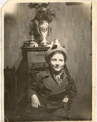 Марина Леонидовна Кривошеина. 1938 г.Витебск