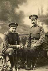 Василий Константинович Кривошеин(слева). 21.05.1916 г.